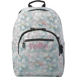 MOCHILA ESCOLAR CORAZONES PASTEL TOTTO MA04ECO001-23110-4HX MOCHILA ESCOLAR CORAZONES PASTEL TOTTO MA04ECO001-23110-4HX | 7704758711333 | Hay 1 unidades en almacén