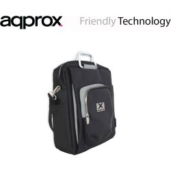 MOCHILA PORTATIL APPROX 15.6p NEGRO-GRIS APPNBST15BG | 8435099515845 | Hay 5 unidades en almacén