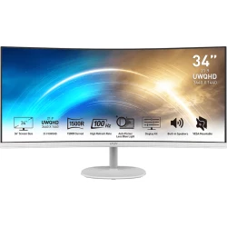 MONITOR 34`` MSI PRO MP341CQW BLANCO | 9S6-3PB2CT-009 | 4719072978198 | Hay 6 unidades en almacén