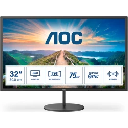 Monitor AOC V4 2560 x 1440 Pixeles 2K Ultra HD LED 31.5P Neg | Q32V4 | 4038986119900 | Hay 2 unidades en almacén