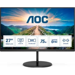 Monitor AOC V4 Q27V4EA display 2560 x 1440 Pixeles 2K Ultra HD 27P LED Negro | 4038986189880 [1 de 9]