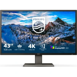 Monitor Philips P Line 439P1/00 LED display 3840 x 2160 Pixe | 8712581776947 | Hay 1 unidades en almacén