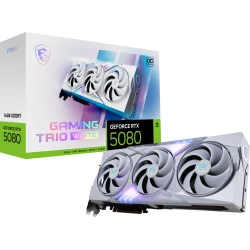 MSI GAMING GEFORCE RTX 5080 16G TRIO OC WHITE tarjeta gráfi | 912-V531-049 | 4711377292177 | Hay 10 unidades en almacén