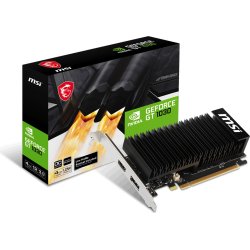 MSI GeForce GT 1030 4GHD4 LP OC NVIDIA 4 GB GDDR4 | 912-V812-037 | Hay 15 unidades en almacén