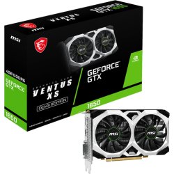 MSI GeForce GTX 1650 D6 VENTUS XS OCV3 4GB GDDR6 | 912-V812-004 | 4711377123044 | Hay 2 unidades en almacén