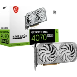Msi Geforce Rtx 4070 Super 12g Ventus 2x White Oc Nvidia 12 Gb Gd | 912-V513-659 | 4711377171304