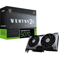 MSI GeForce RTX 5070 12G VENTUS 2X OC NVIDIA 12 GB GDDR7 | 912-V532-003 | 4711377308229 | Hay 6 unidades en almacén