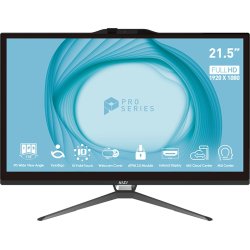MSI Pro AP222T 13M-208ES Intel® Core? i3 i3-13100 54,6 cm ( | 9S6-AC0111-208 | 4711377160087 | Hay 14 unidades en almacén