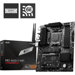 MSI PRO B650-S WIFI placa base AMD B650 Zócalo AM5 ATX | 911-7E26-006 PRO B65 | 4711377132862 [1 de 4]