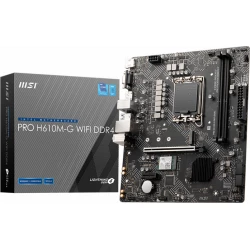 MSI PRO H610M-G WIFI DDR4 placa base Intel H610 LGA 1700 micro ATX | 911-7D46-070 | 4711377020626 [1 de 5]
