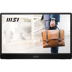 MSI Pro MP161 E2 Monitor portátil Negro 39,6 cm (15.6``) LE | 9S6-3PB70H-023 | 4711377131711 | Hay 4 unidades en almacén