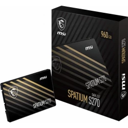 MSI SPATIUM S270 SATA 2.5 240GB unidad de estado sólido 2.5`` Serial ATA III 3D NAND MSI SPATIUM S270 SATA 2.5 240GB unidad de estado sólido 2.5 | S78-440N070-P82 | 4711377001151 | Hay 5 unidades en almacén