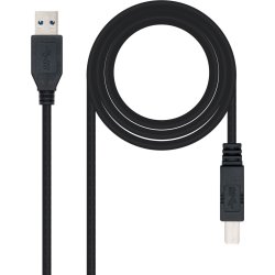 Nanocable 10.01.0802-BK cable USB 2 m USB 3.2 Gen 1 (3.1 Gen 1) USB A USB B Negro Nanocable 10.01.0802-BK cable USB 2 m USB 3.2 Gen 1 (3.1 Gen | DSP0000005760 | 8433281003866 | Hay 10 unidades en almacén