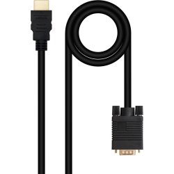 Nanocable Cable Conversor HDMI a VGA, 1.8 m, Negro Nanocable Cable Conversor HDMI a VGA, 1.8 m, Negro | 10.15.4348 | 8433281013827 | Hay 34 unidades en almacén