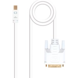 Nanocable Cable conversor Mini DisplayPort/DVI 3 m Blanco Nanocable Cable conversor Mini DisplayPort/DVI 3 m Blanco | 10.15.4203 | 8433281008625 | Hay 2 unidades en almacén
