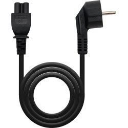 Nanocable Cable de Alimentación Trébol, CEE7 acodado/M-C5/H, Negro, 2 m Nanocable Cable de Alimentación Trébol, CEE7 acodado/M-C5/ | 10.22.0302-L200 | 8433281015319 | Hay 11 unidades en almacén