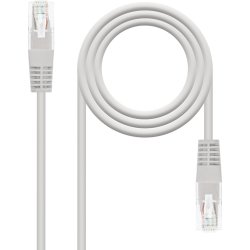Nanocable Cable de Red Latiguillo RJ45 CAT.6 UTP AWG24, Gris, 25 m Nanocable Cable de Red Latiguillo RJ45 CAT.6 UTP AWG24, Gris | 10.20.0425 | 8433281013797 | Hay 3 unidades en almacén