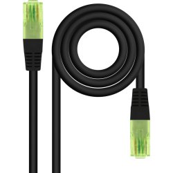 Nanocable Cable de Red Latiguillo RJ45 CAT.6 UTP AWG26 CCA, Negro, 10 m Nanocable Cable de Red Latiguillo RJ45 CAT.6 UTP AWG26 CCA, | 10.20.1410-BK | 8433281016224 | Hay 3 unidades en almacén