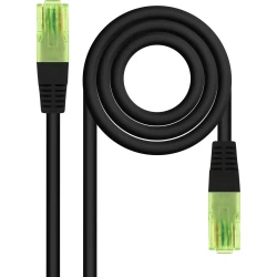Nanocable Cable de Red Latiguillo RJ45 CAT.6 UTP AWG26 CCA, Negro, 5 m Nanocable Cable de Red Latiguillo RJ45 CAT.6 UTP AWG26 CCA, | 10.20.1405-BK | 8433281016200 | Hay 2 unidades en almacén