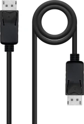 Nanocable Cable DisplayPort 1.4 CCS, DP/M - DP/M, Negro, 2 m | 10.15.2802 | 8433281016842 | Hay 1 unidades en almacén