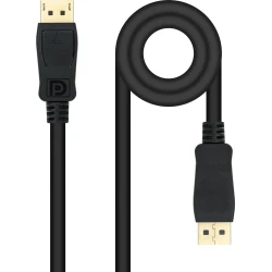 Nanocable Cable DisplayPort 1.4, DP/M - DP/M, Negro, 5 m | 10.15.2605 | 8433281015067 | Hay 1 unidades en almacén