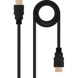 Nanocable Cable HDMI V2.0 4K@60Hz 18Gbps A/M-A/M, 7.0 m, Neg | 10.15.3807 | 8433281013001 | Hay 2 unidades en almacén