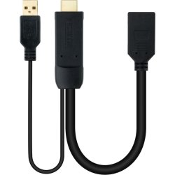 Nanocable Conversor HDMI 2.0 a DisplayPort V1.2 Negro, 20 cm Nanocable Conversor HDMI 2.0 a DisplayPort V1.2 Negro, 20 cm | 10.16.0205 | 8433281012844 | Hay 2 unidades en almacén