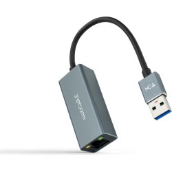 Nanocable Conversor USB 3.0 a Ethernet Gigabit 10/100/1000 Mbps, Aluminio, Gris, 15 cm Nanocable Conversor USB 3.0 a Ethernet Gigabit 10/100/1000 M | 10.03.0405 | 8433281011441 | Hay 10 unidades en almacén