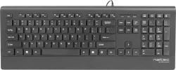 Natec Barracuda teclado USB QWERTY Español Negro | NKL-1717 | 5901969426878 | Hay 21 unidades en almacén