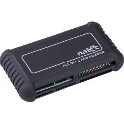 NATEC BEETLE lector de tarjeta 480 Mbit/s USB 2.0 Negro | NCZ-0206 | 5908257123266 | Hay 33 unidades en almacén