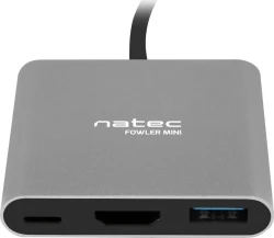 NATEC Fowler Mini USB 2.0 Type-C 5000 Mbit/s Gris NATEC Fowler Mini USB 2.0 Type-C 5000 Mbit/s Gris | NMP-1607 | 5901969425789 | Hay 6 unidades en almacén
