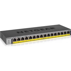Netgear No administrado Gigabit Ethernet (10/100/1000) Energ | GS116LP-100EUS | 0606449133356 | Hay 5 unidades en almacén