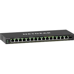Netgear switch Gestionado Energͭa sobre Ethernet (PoE) Negr | GS316EP-100PES | 0606449153651 | Hay 4 unidades en almacén