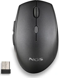 NGS BEE Raton Inalambrico Optico 1600 DPI Gris | BEEBLACK | 8435430623284 | Hay 5 unidades en almacén