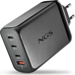 NGS BUD 240W Universal Negro Corriente alterna Carga rápida | NGS-ACCESORIOS-0261 | 8435430626384 | Hay 3 unidades en almacén