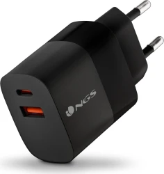NGS BUD 33W Universal Negro Corriente alterna Interior | NGS-ACCESORIOS-0189 | 8435430624632 | Hay 2 unidades en almacén