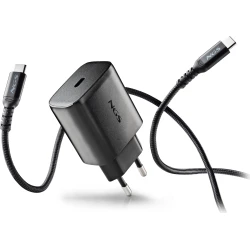 NGS BUD 45W-C Universal Negro Corriente alterna Carga rápid | NGS-ACCESORIOS-0284 | 8435430626827 | Hay 3 unidades en almacén