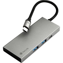 NGS WONDER DOCK4 PRO Alámbrico USB 3.2 Gen 1 (3.1 Gen 1) Type-C Aluminio NGS WONDER DOCK4 PRO Alámbrico USB 3.2 Gen 1 (3.1 Gen 1) Ty | NGS-HUB-0152 | 8435430625950 | Hay 14 unidades en almacén