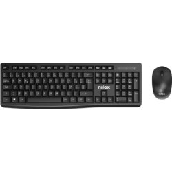 Nilox NXKMWE012 teclado Ratón incluido RF inalámbrico Espa | 8431775035225 | Hay 6 unidades en almacén