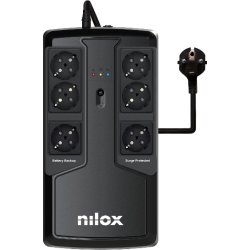 Nilox Ups Office Premium Line Interactive 850 Va Negro | NXGCLIO8501X5V2 | 8051122173648