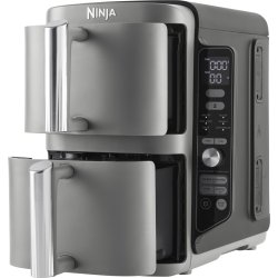 Ninja SL400EU freidora Doble 9,5 L 2470 W Freidora de aire caliente Negro, Gris Ninja SL400EU freidora Doble 9,5 L 2470 W Freidora de aire c | 0622356280822 | Hay 17 unidades en almacén