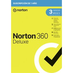 NortonLifeLock 360 Deluxe Seguridad de antivirus Base Español 1 licencia(s) 1 a | 21436048 | 5397231022068 [1 de 2]