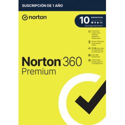 NortonLifeLock 360 Premium Seguridad de antivirus Base Español 1 licencia(s) 1  | 21433187 | 5397231019396 [1 de 2]