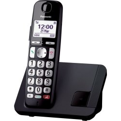 Panasonic KX-TGE250 Teléfono DECT Identificador de llamadas | KX-TGE250SPB | 5025232916498 | Hay 3 unidades en almacén