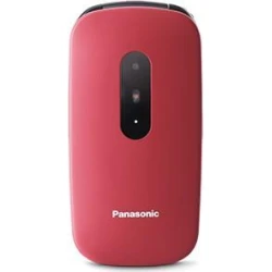 Panasonic KX-TU446 Teléfono para mayores con botón SOS Granate | 4040102347 | 5025232935758