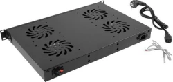 PANEL DE VENTILACION ENRACABLE LANBERG LCD 4 VENTILADORES +  | AK-1503-B | 5901969418019 | Hay 1 unidades en almacén