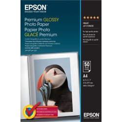Papel Epson Premium Glossy Photo Paper - A4 - 50 Hojas C13S041624 Papel Epson Premium Glossy Photo Paper - A4 - 50 Hojas C13S0 | C13S041624 | 0010343840706 | Hay 15 unidades en almacén