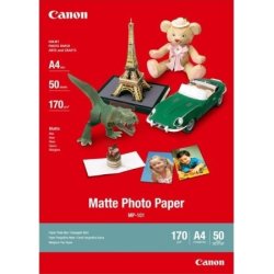 PAPEL FOTOGRAFICO MATE CANON MP-101 50 HOJAS A4 7981A005 PAPEL FOTOGRAFICO MATE CANON MP-101 50 HOJAS A4 7981A005 | 4960999174839 | Hay 5 unidades en almacén