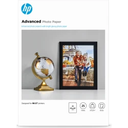 PAPEL HP FOTOGRAFICO SATINADO A4 (210X297mm) 25 HOJAS Q5456A PAPEL HP FOTOGRAFICO SATINADO A4 (210X297mm) 25 HOJAS Q5456A | 0882780349551 | Hay 7 unidades en almacén