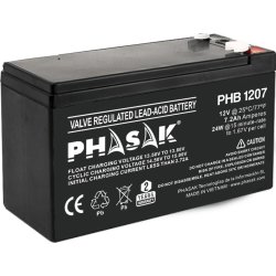 Phasak PHB 1207 baterͭa para sistema ups Sealed Lead Acid ( | Hay 19 unidades en almacén